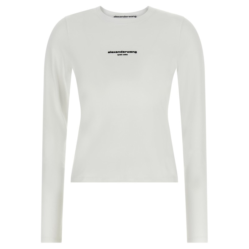 'LS Tee W/Logo print' T-shirt