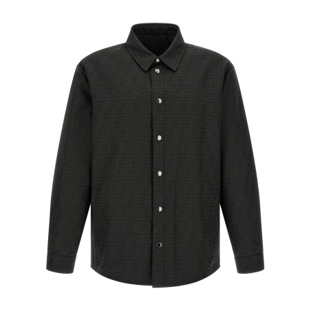'FF' Jacquard Overshirt