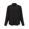 Wool shirt with pocket