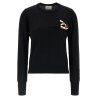 'Emoji' pin sweater