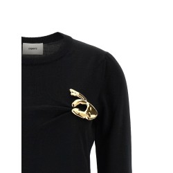 'Emoji' pin sweater