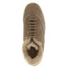 Diamond detail suede sneakers