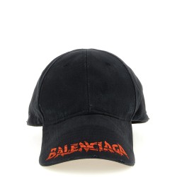 Cap with embroidered logo