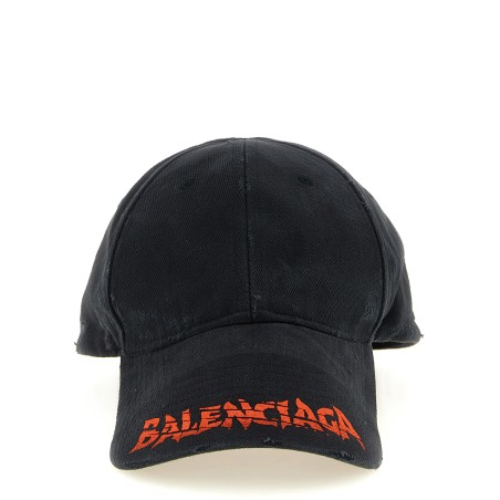 Cap with embroidered logo
