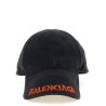 Cap with embroidered logo
