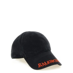 Cap with embroidered logo