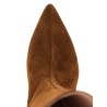 High suede boots