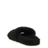 'Furry' open sandals