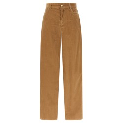 'Fragola' velvet pants