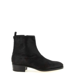 'Freddi Bristle Hide' ankle boots