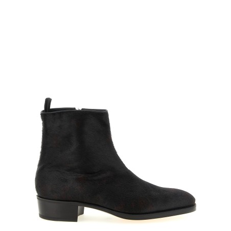 'Freddi Bristle Hide' ankle boots