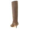 High suede boots