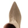 High suede boots