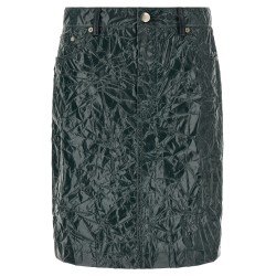 Skirt with a wrinkled effect