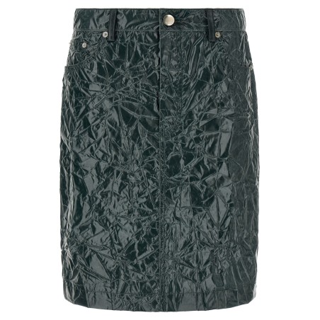Skirt with a wrinkled effect