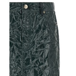 Skirt with a wrinkled effect