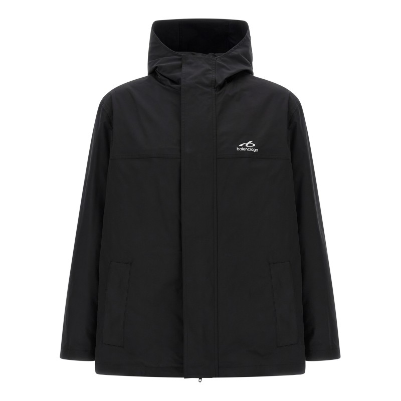 Windbreaker with logo