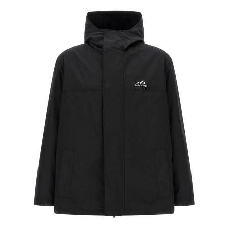 Windbreaker with logo