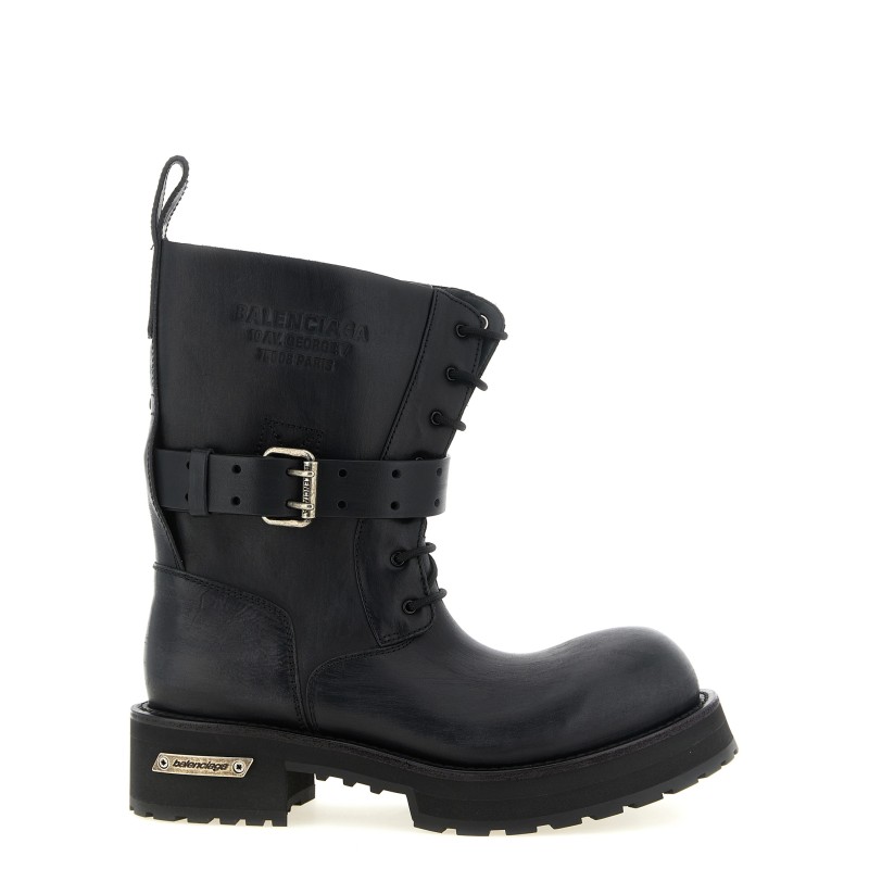Venom lace-up boots