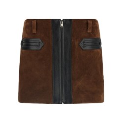 Leather skirt