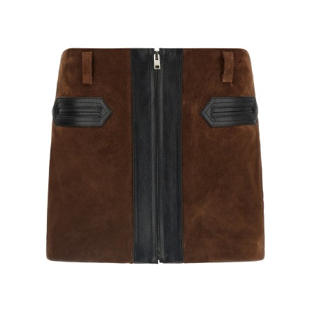 Leather skirt
