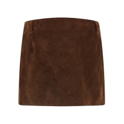 Leather skirt