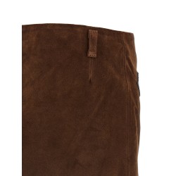 Leather skirt