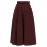 Gabardine trench coat skirt