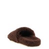 'Furry' open sandals