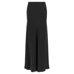 Shiny satin enver skirt