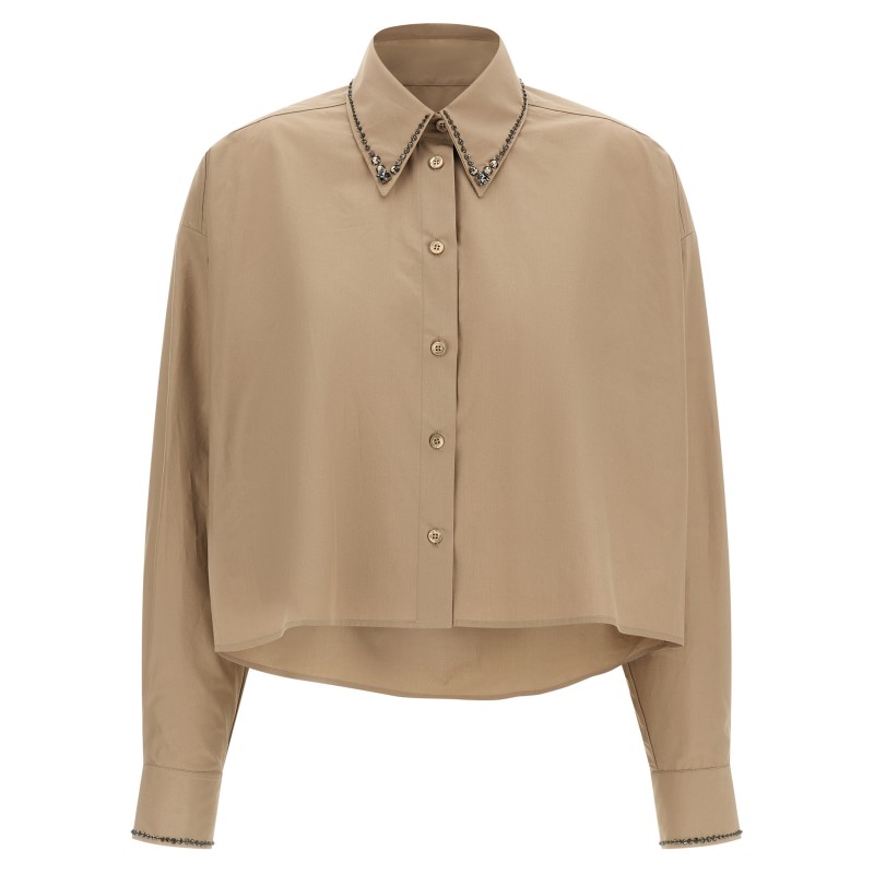 Cropped shirt