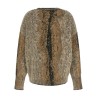 Alpaca and wool sweater