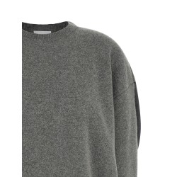 Two-tone sleeve sweater