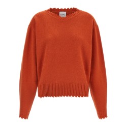 Fringed hem sweater