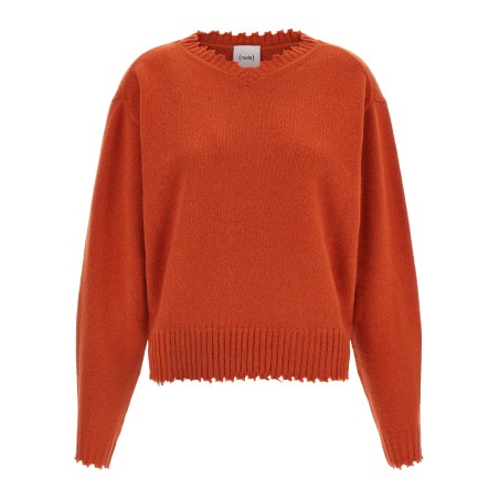 Fringed hem sweater