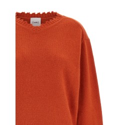 Fringed hem sweater