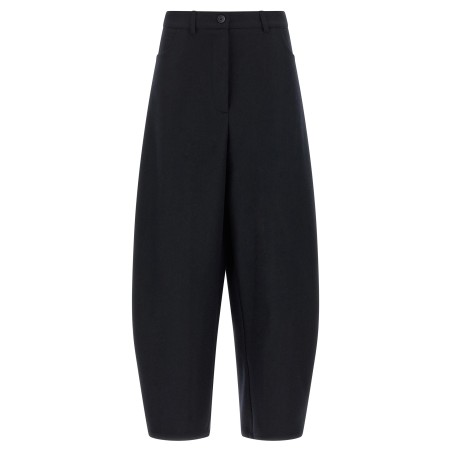 Barrel silhouette pants