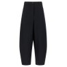 Barrel silhouette pants