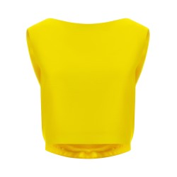 Draped crop top