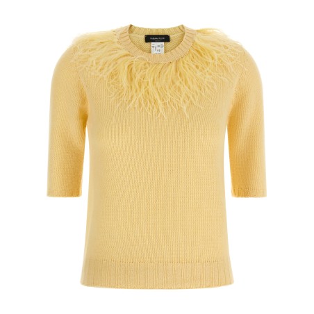 Feather sweater