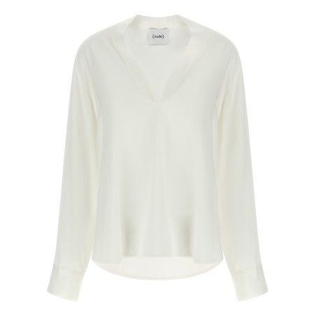V-neck blouse