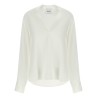 V-neck blouse
