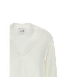 V-neck blouse