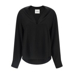 V-neck blouse