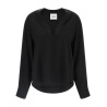 V-neck blouse