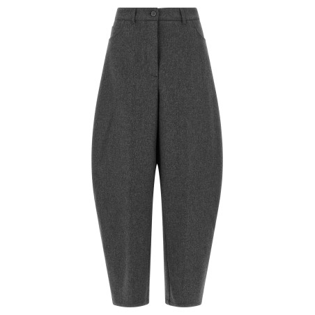 Barrel silhouette pants