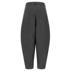Barrel silhouette pants