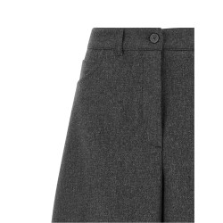 Barrel silhouette pants