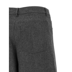 Barrel silhouette pants