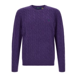 Braided sweater